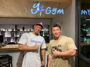 Y4ジムに行ってベーヤンさんとスクワットしてきたよ