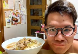 190919.ソーメン（冷や麦？）1kgとマグロの刺し身18切れで飯トレ