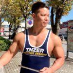 パワーリフティングの認知度向上の為、シングレッドでゴミ拾いしてきた